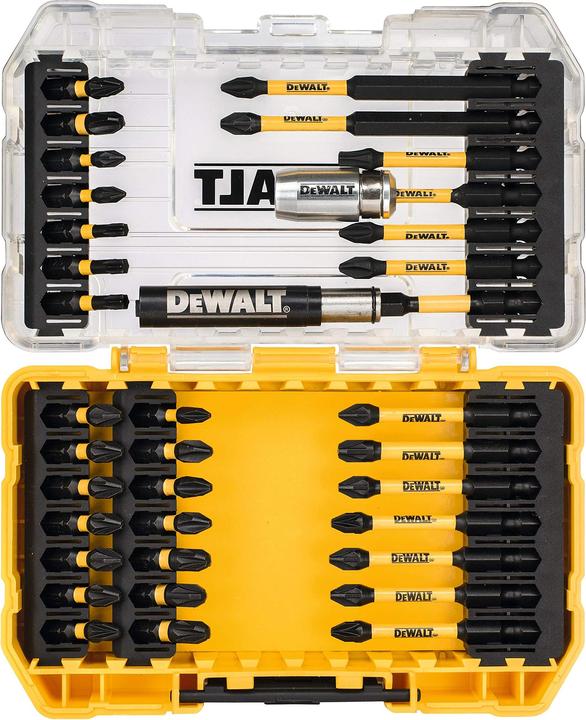 DeWalt DT70731T-QZ (Kreuz Phillips PH M2, Innensechsrund TX M20, Schraubschlitz M6, Innensechsrund TX M25, Kreuz Phillips PH M1, Kreuz Pozidriv PZ M3, Schraubschlitz M4, Kreuz Phillips PH M3, Kreuz Pozidriv PZ M2, Kreuz Pozidriv PZ M1, Schraubschlitz M5)