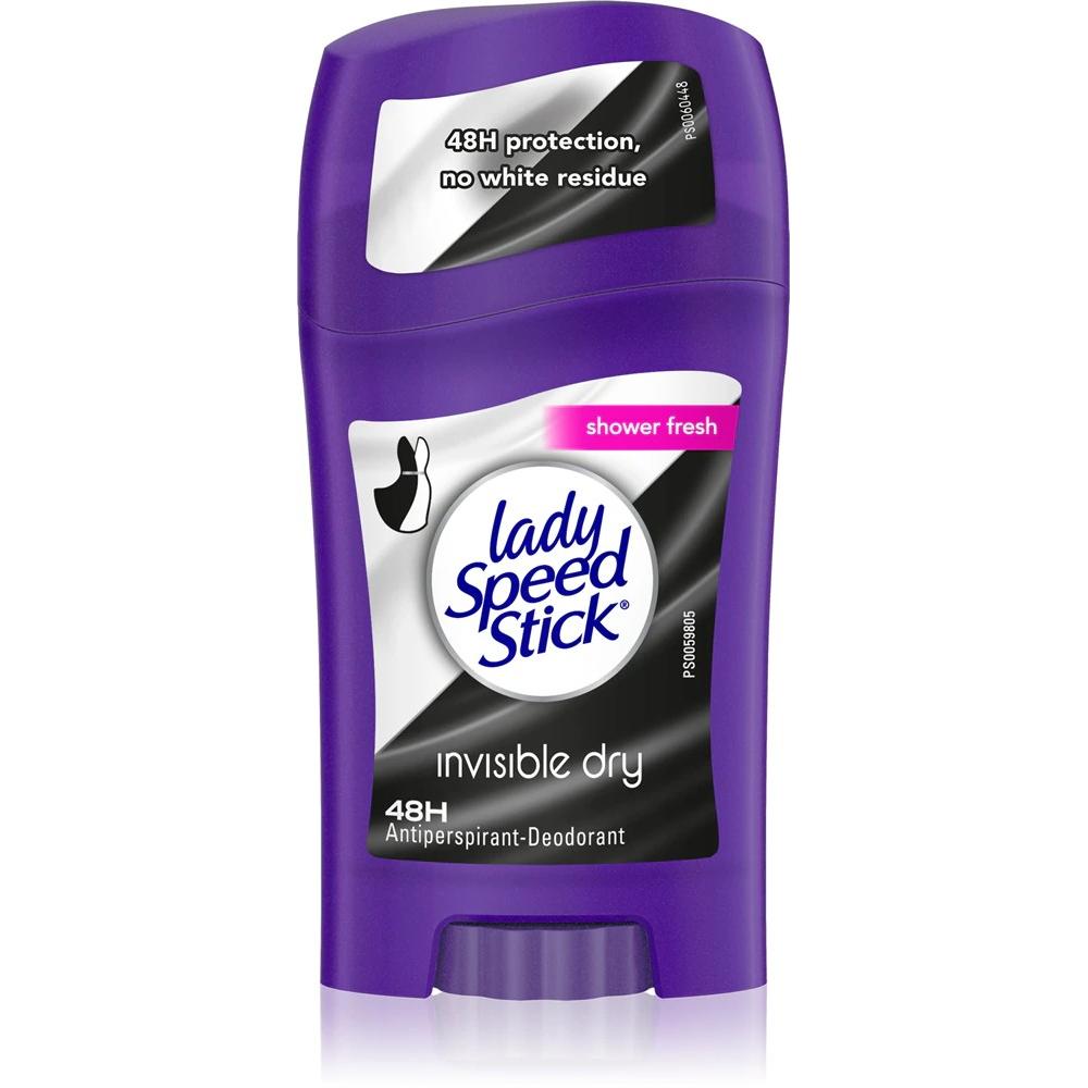 Lady Speed Stick, Deodorante, COL LSS Sztyft 24/7 Invisible Dry 40g (Stick)