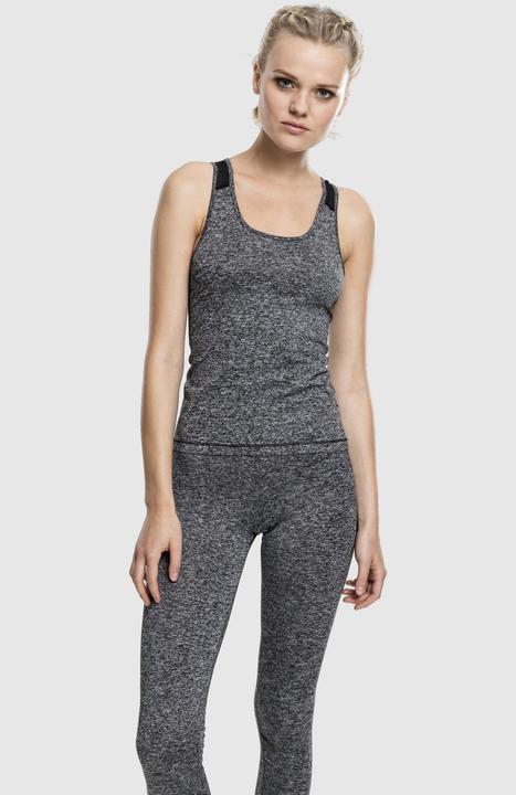 Actual product image Urban Classics Ladies Active Melange Trainings Top (S)