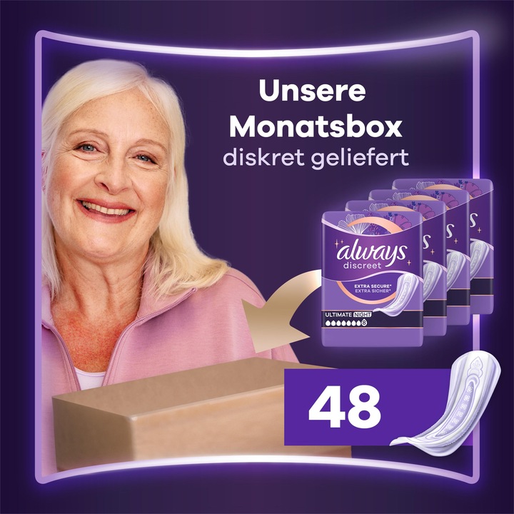 Produktbild Always Discreet (48 x, Large)
