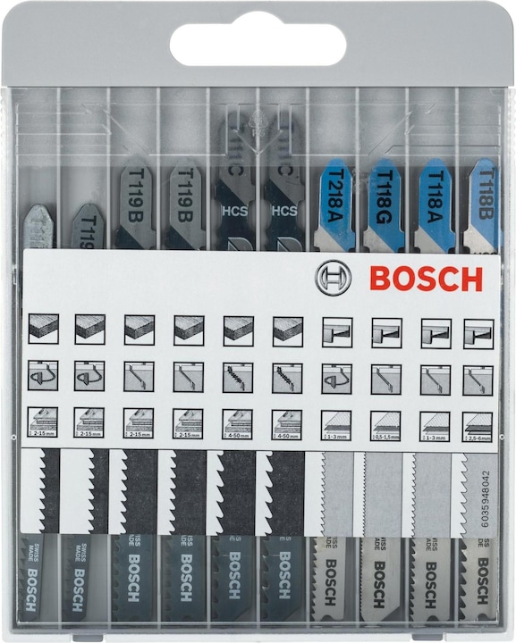 Bosch Professional Zubehör Set di lame per seghetto alternativo