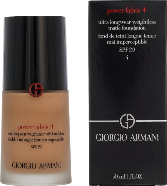 Actual product image Armani Exchange Armani Power Fabric+ Ultra Longwear Matte Foundation SPF20 (Camel)