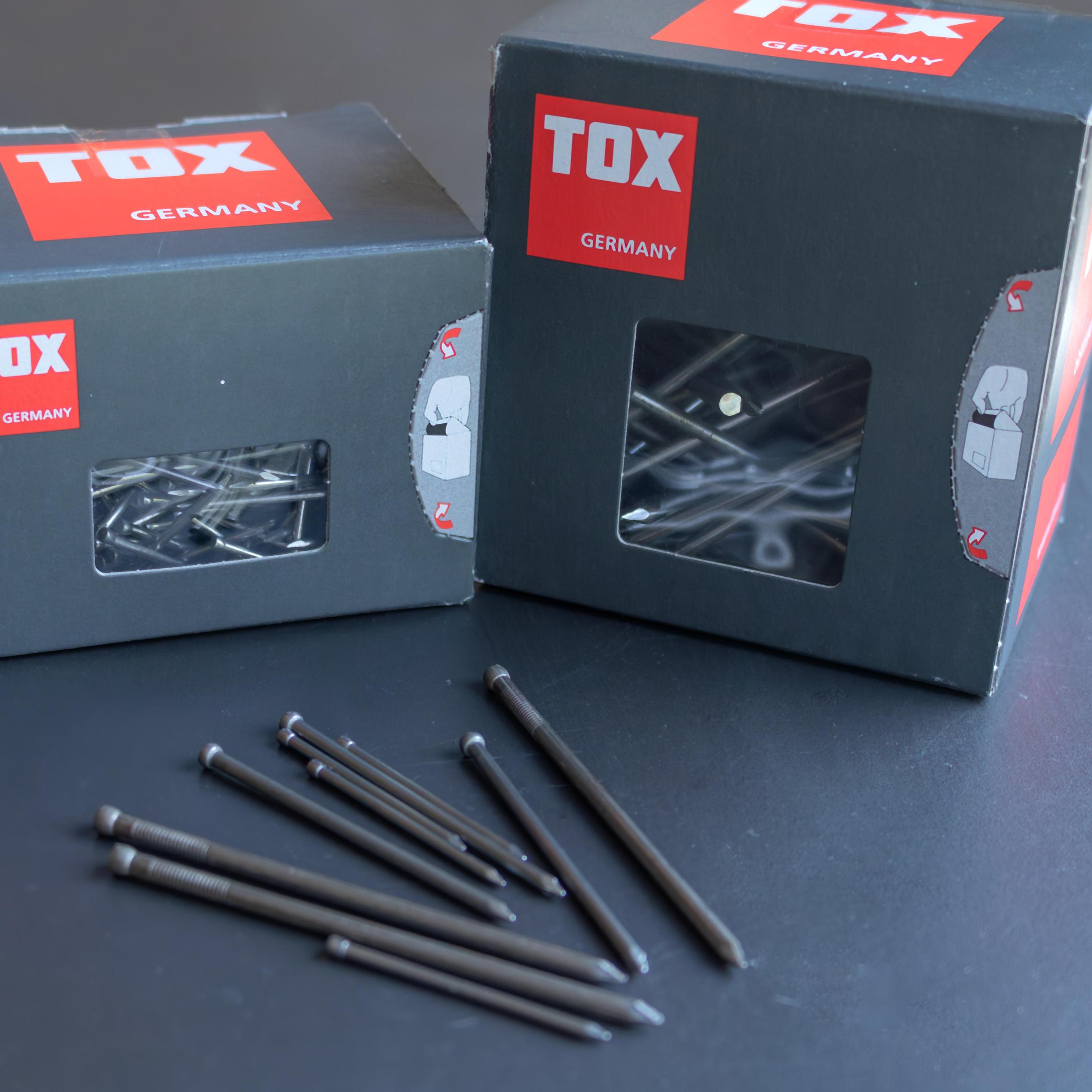 Thumbnail - Tox, Nägel, Nails 2,2x45 mm (400g) Drahtstifte, blank mit Stauchkopf (DIN 1152) (45 mm)