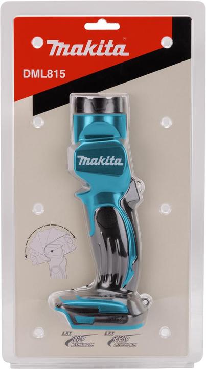Produktbild Makita 14,4-18V Akku-Handleuchte DEADML815 (160 lm)