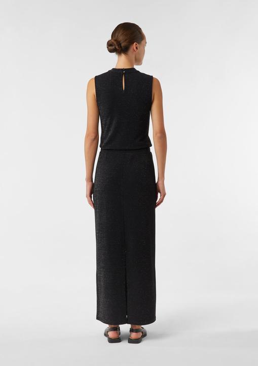Produktbild Comma Rock Maxi-Bleistiftrock im Slim Fit mit Glitzergarn und Beinschlitz (32)