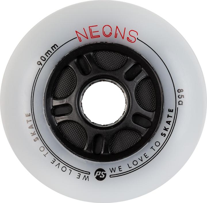 Actual product image Powerslide Rollschuhe Neons 90 Rot (90 mm)