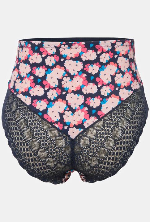 Immagine prodotto Ulla Popken Slip midi in microfibra con design floreale e pizzo (60)