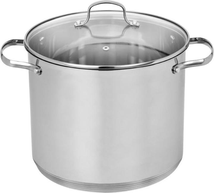 Productafbeelding MPM Puodas STALOWY 11L MGK-08 (26 cm, Steelpan, Roestvrij staal)