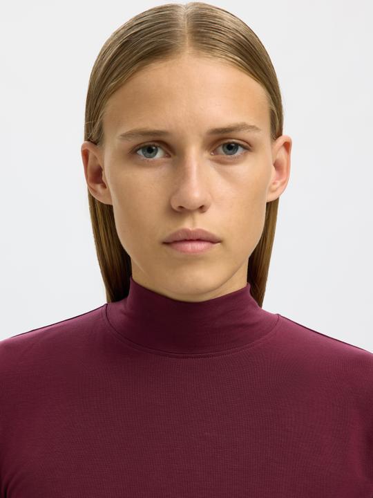 Actual product image Selected Slfmanja Ls High Neck Noos (S)