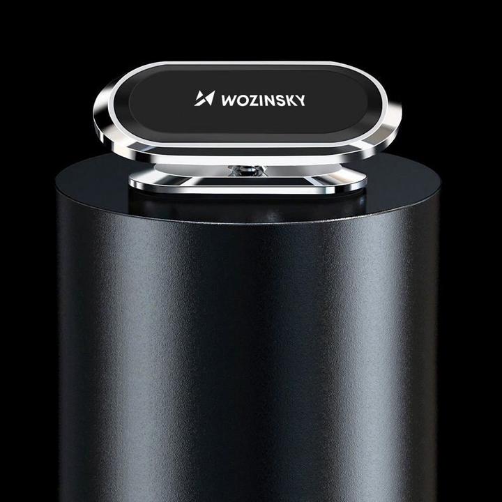 Productafbeelding Wozinsky Zelfklevende Magnetische 360 Autodashboardbevestiging Zilver (WMH-06)