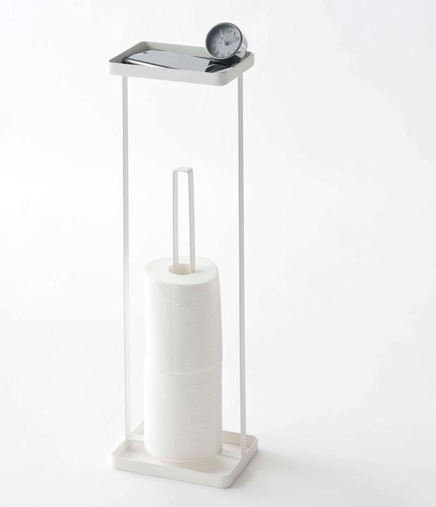 Produktbild Yamazaki Toilettenpapierhalter mit Ablage TOWER