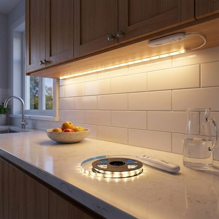 Actual product image Casativo Set of 2 LED strips with motion detector (Warm white, 300 cm, Indoor)