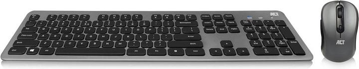 Produktbild ACT Wireless Keyboard and Mouse set, USB-C/USB-A combi receiver (Qwerty/US layout) (Englisch International, Kabelgebunden)