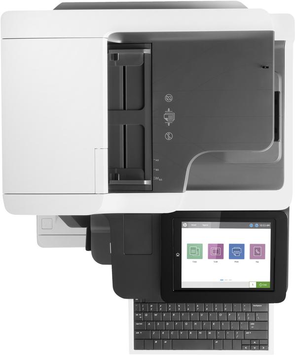 Image du produit HP LaserJet Enterprise Flow MFP M635z - Imprimante multifonction - Noir et blanc - laser - 216 x (Laser, Noir et blanc)