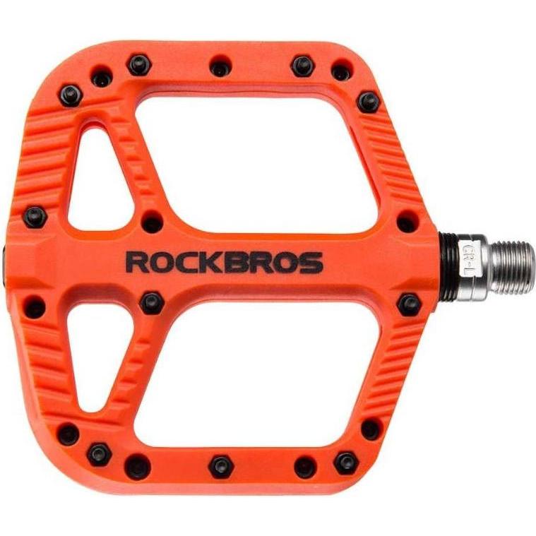 Rockbros Platform Pedals 2018-12AOR (Orange) (2018-12AOR)