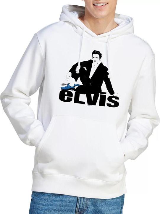 Produktbild Elvis Blue Suede Shoes Kapuzenpullover (L)