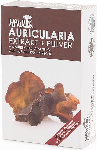 Actual product image Hawlik Auricularia extract + powder capsule (120 Piece, Capsules, 108 g)