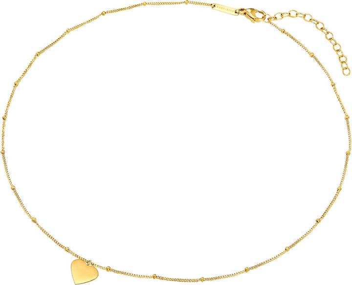 Produktbild Eastside Damen Herz Edelstahl gelbgold 40,0 cm Basiskette + 5,0 cm Verlängerung - 29734 (Edelstahl gelbvergoldet 14 Karat, 40 - 45 cm)