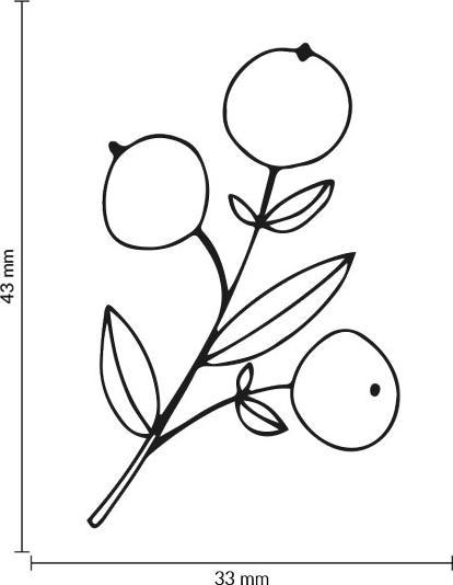 Produktbild May & Berry M&B Beerenzweig