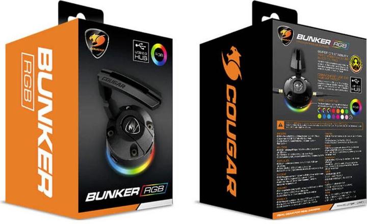 Productafbeelding Cougar Vacuum Muis Bungee 2 USB hubs RGB lichteffect.