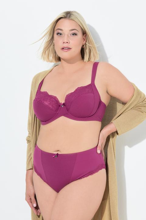 Actual product image Ulla Popken Textured Midi Briefs (54)