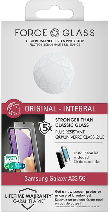 Image du produit Bigben Connected Protection d'écran Life en verre (1 pcs, Samsung Galaxy A33 5G)