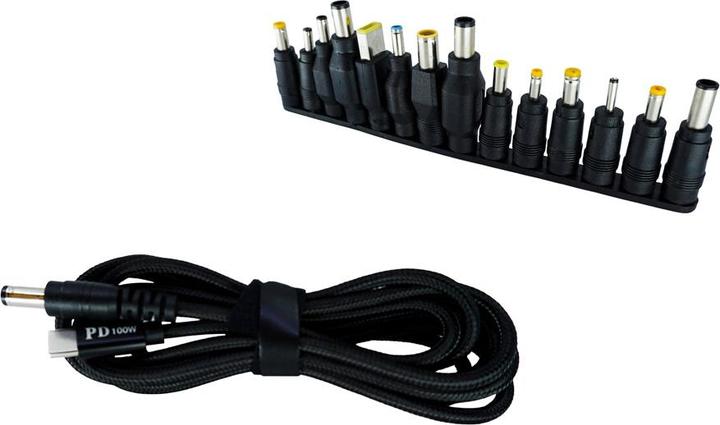 Actual product image Sunslice USB-C cable with Adaptor Set (1m) (1 m)