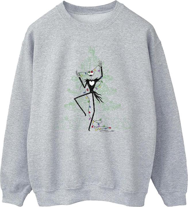 Immagine prodotto Disney The Nightmare Before Christmas Tree Green Felpa Uomo (S)