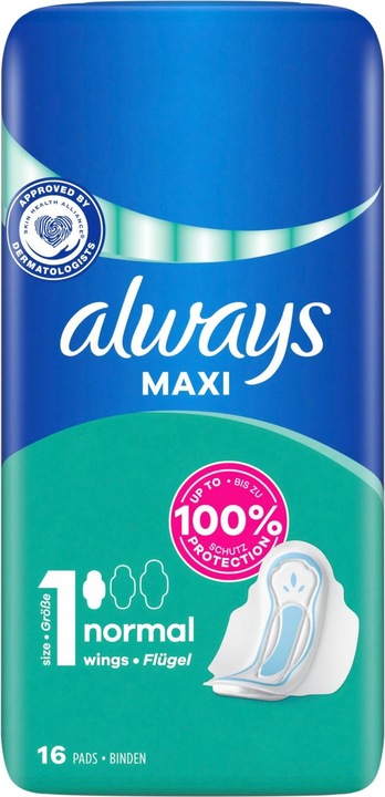 Image du produit Always Maxi (16 x, Tampons sanitaires)