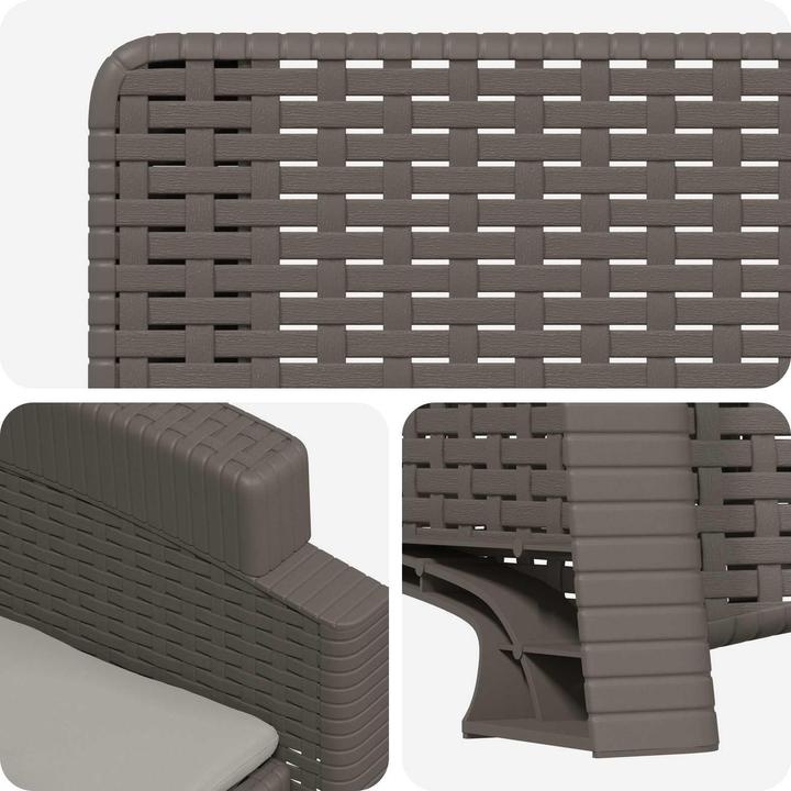 Produktbild vidaXL Gartenliege