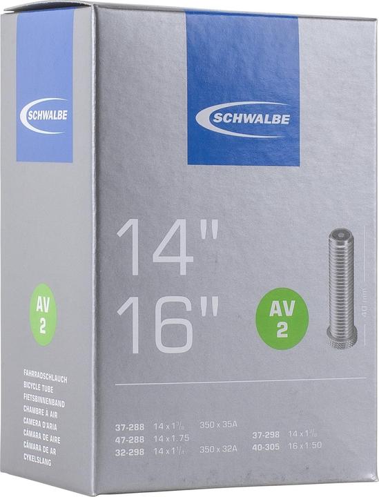 Actual product image Schwalbe N°2 16x1,50 Schrader 40 mm (Schrader (AV), 16", 40 mm)