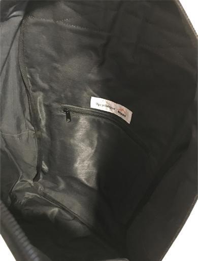 Actual product image Bekos Upcycling - Large Backpack from Recycled Feed Sacks Pig (30 l)