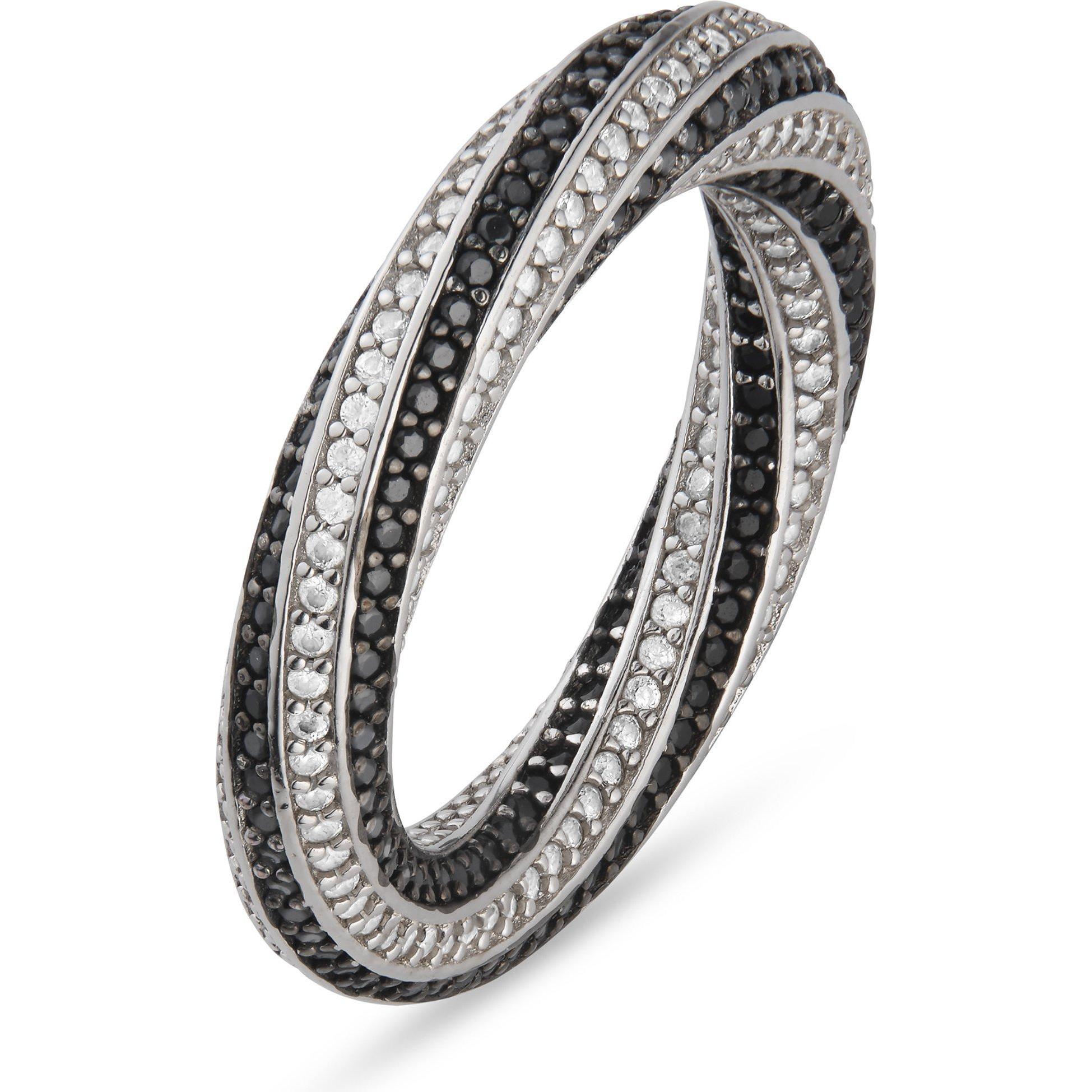 Jette, Ring, Damenring TWISTED, (53, 925 Silber)