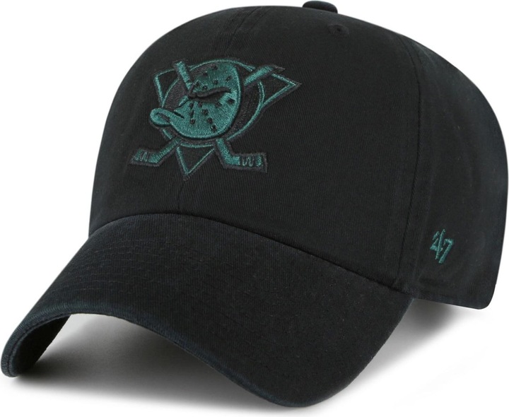 Actual product image 47 Brand Adjustable Cap - Clean Up Anaheim Ducks Black