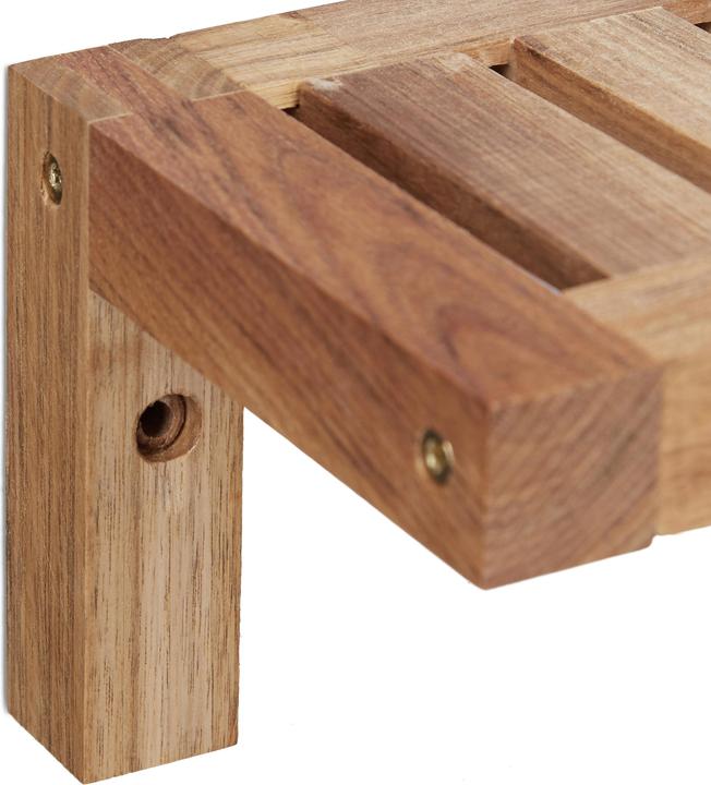Actual product image Relaxdays Walnut (60 x 12 x 10 cm)