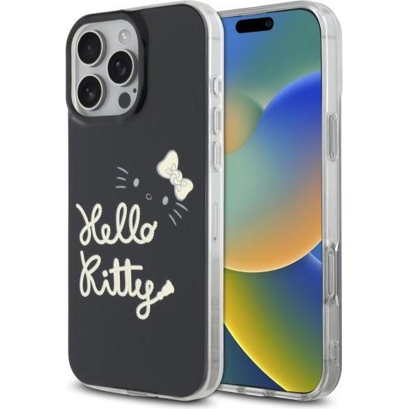 Hello Kitty HKHMP16XHGDIK iPhone 16 Pro Max 6.9" czarny/black hardcase IML Golden Diva MagSafe (Apple iPhone 16 Pro Max)...