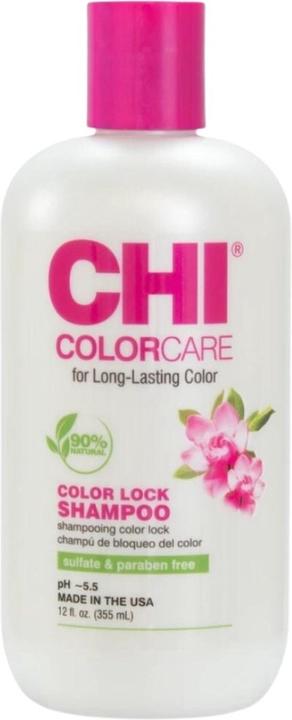 Actual product image Farouk Systems Chi colourcare - colour lock shampoo 355ml (Liquid shampoo, 355 ml)