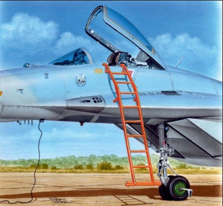 Actual product image Plus Model Ladder for MiG-29