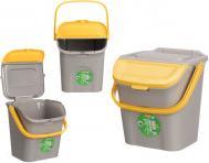 Produktbild Kerbl ecoway 28l stapelbarer Abfalleimer gelb (28 l)