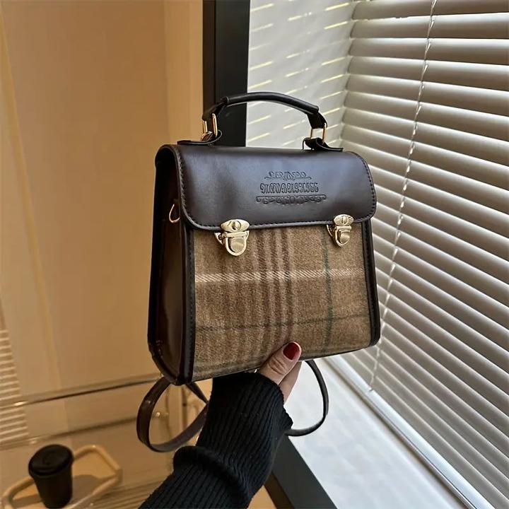 Immagine prodotto Only-Bags.Store Zaino portadocumenti vintage, borsa a tracolla estiva versatile per il tempo libero