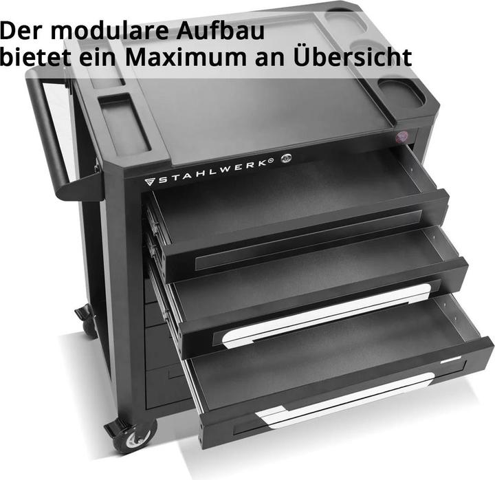 Produktbild Stahlwerk Werkstattwagen FALCON mit 7 Schubladen, abschliessbar Montagewagen (1 x)