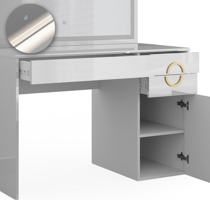 Image du produit Vicco Adela avec miroir LED (115 x 55 x 76.5 cm)