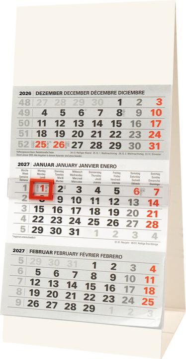 Immagine prodotto Biella 3-Monats-Pultsteller Desktop Peak