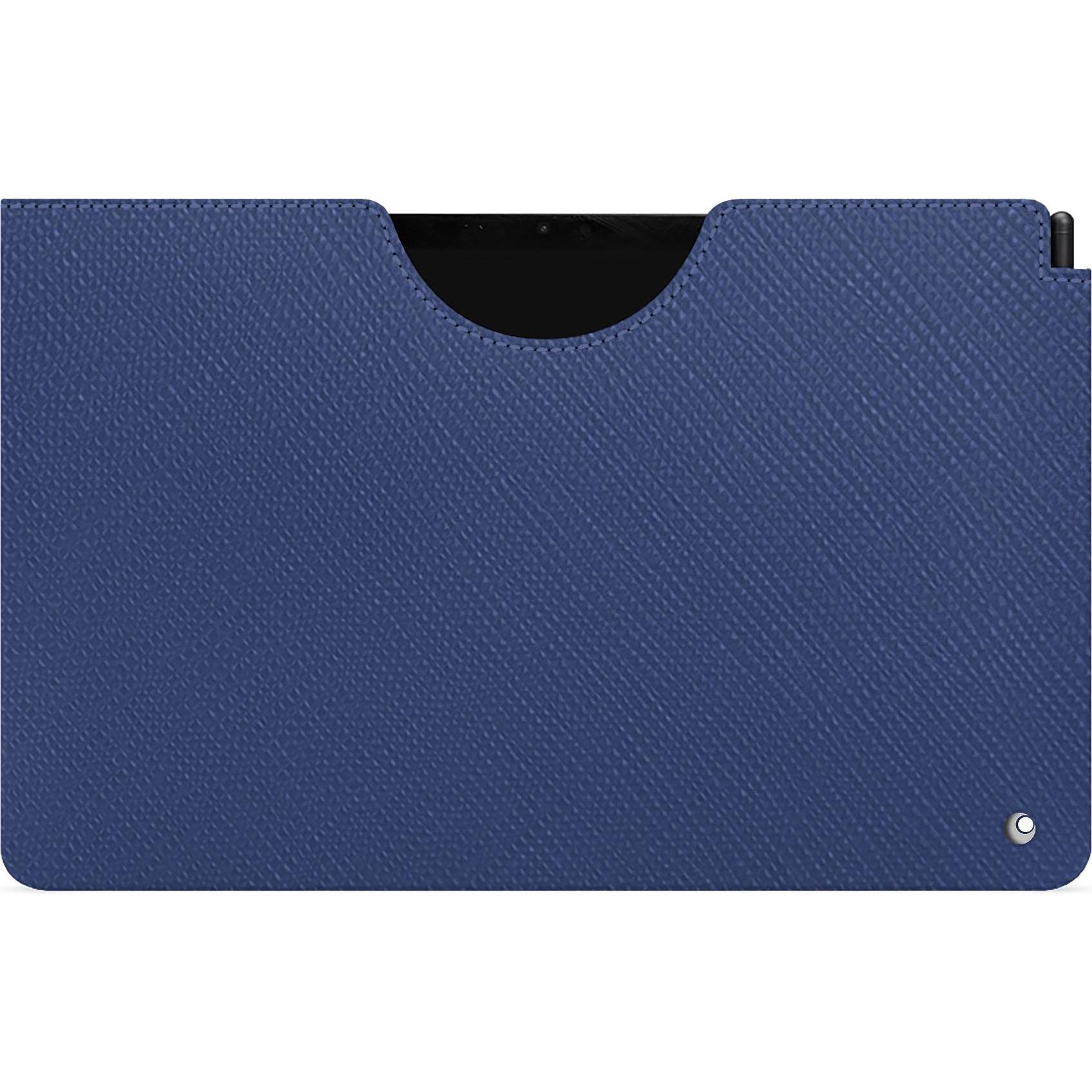 Noreve Lederschutzhülle (Galaxy Tab S9+), Tablet Hülle, Blau