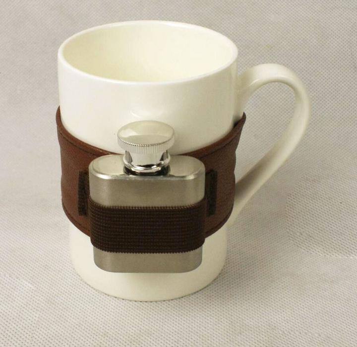 Produktbild TOP Tasse mit Flachmann (265 ml, 1x)