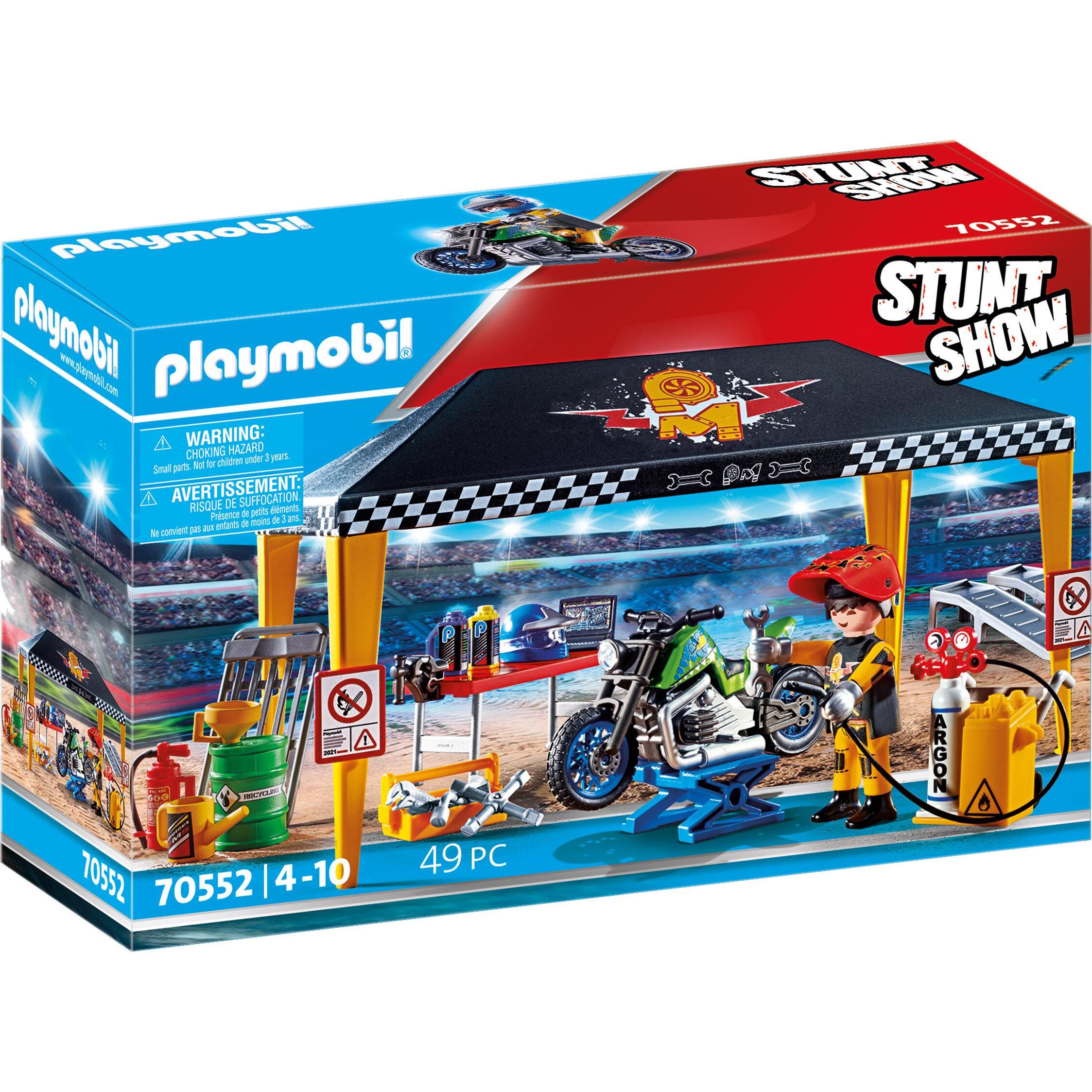 Playmobil Stuntshow Werkstattzelt (70552, Playmobil Stuntshow)