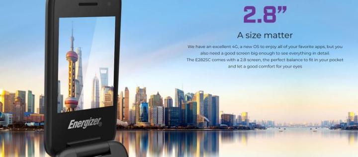 Image du produit Energizer E282SC (2.80", 2 Mpx, 4G)
