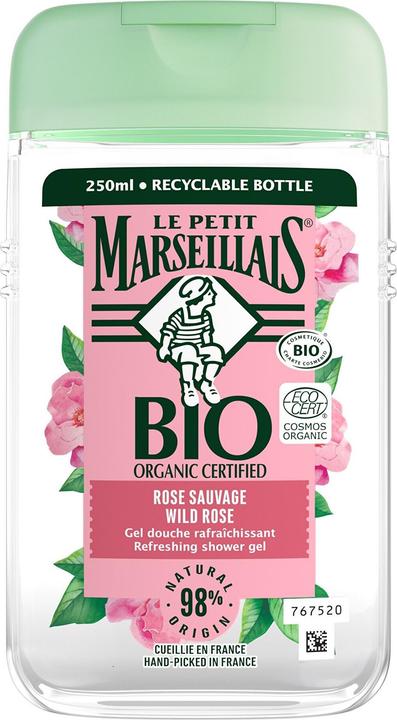 Actual product image Le Petit Marseillais BIO Shower Gel Rosehip Blossom (250 ml)