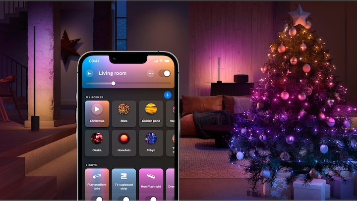 Actual product image Philips Hue Festavia (Swiss plug) (20 m)