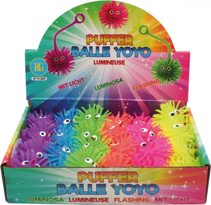 Produktbild Special Day Sàrl 52192 Puffer-Igel Yo-Yo Ball 5cm Licht / Kinderparty